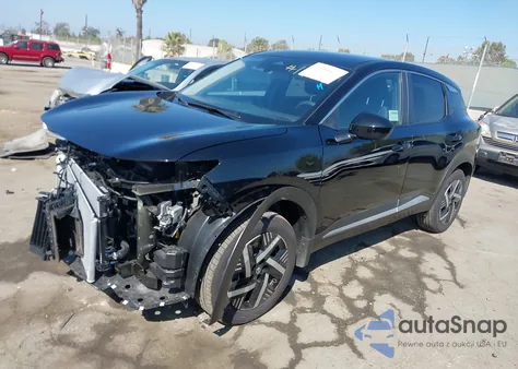 2025 Nissan Kicks Sv Fwd z USA, uszkodzony, nr VIN 3N8AP6CA3SL418036